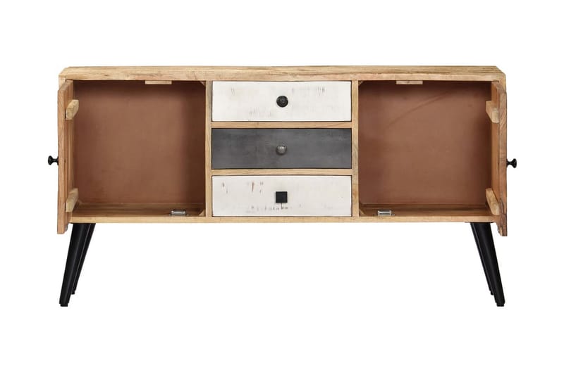 skænk 118 x 30 x 62 cm massivt mangotræ - Opbevaring - Opbevaringsmøbler - Skænke & sideboards