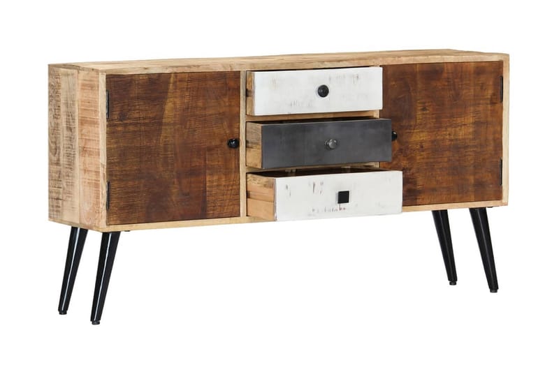 skænk 118 x 30 x 62 cm massivt mangotræ - Opbevaring - Opbevaringsmøbler - Skænke & sideboards