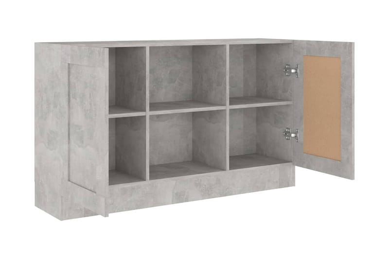 Skænk 120x30,5x70 cm spånplade betongrå - Grå - Opbevaring - Opbevaringsmøbler - Skænke & sideboards