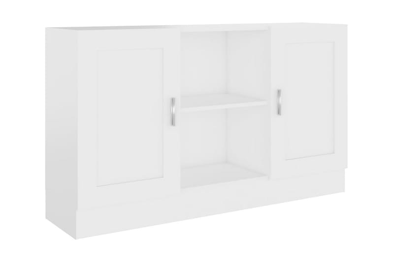 Skænk 120x30,5x70 cm spånplade hvid - Hvid - Opbevaring - Opbevaringsmøbler - Skænke & sideboards