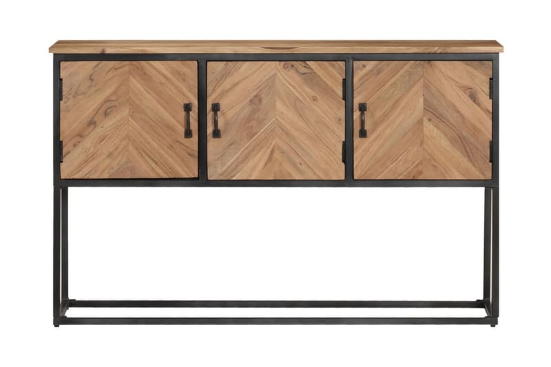 skænk 120x30x75 cm massivt akacietræ - Brun - Opbevaring - Opbevaringsmøbler - Skænke & sideboards