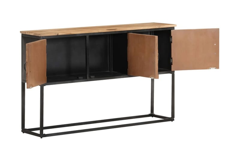 skænk 120x30x75 cm massivt akacietræ - Brun - Opbevaring - Opbevaringsmøbler - Skænke & sideboards