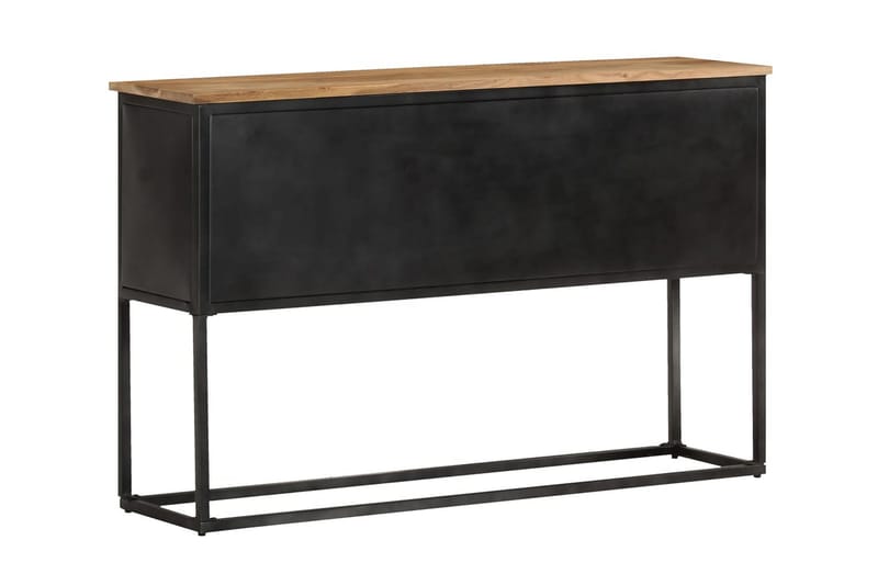 skænk 120x30x75 cm massivt akacietræ - Brun - Opbevaring - Opbevaringsmøbler - Skænke & sideboards