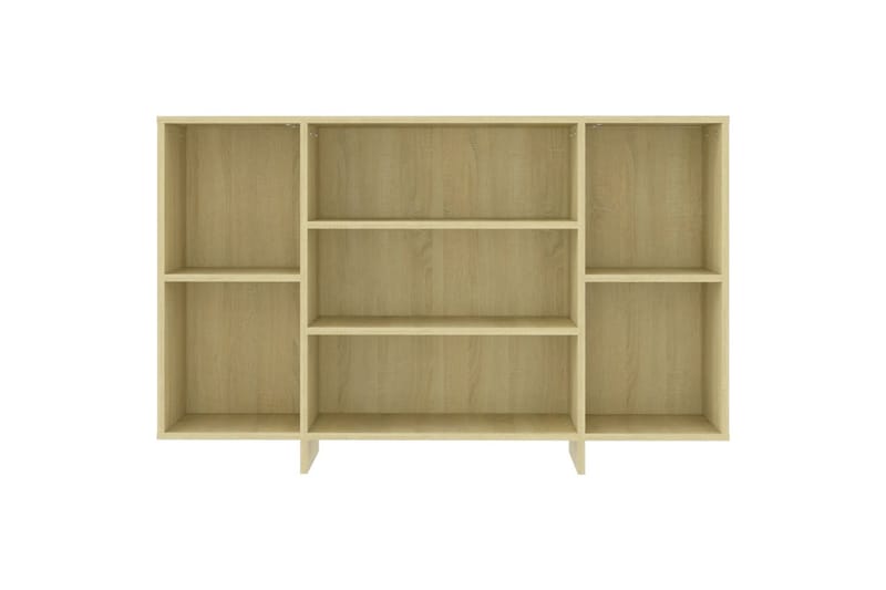 skænk 120x30x75 cm spånplade sonoma-eg - Beige - Opbevaring - Opbevaringsmøbler - Skænke & sideboards