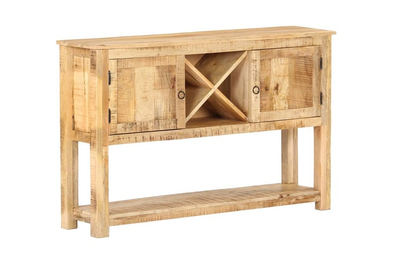 skænk 120x30x76 cm ru mangotræ - Brun - Opbevaring - Opbevaringsmøbler - Skænke & sideboards