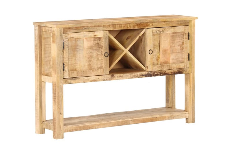 skænk 120x30x76 cm ru mangotræ - Brun - Opbevaring - Opbevaringsmøbler - Skænke & sideboards