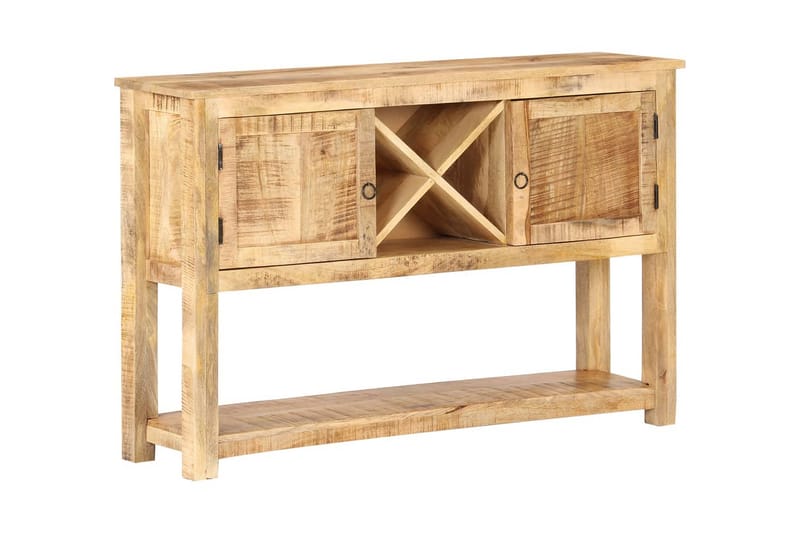 skænk 120x30x76 cm ru mangotræ - Brun - Opbevaring - Opbevaringsmøbler - Skænke & sideboards