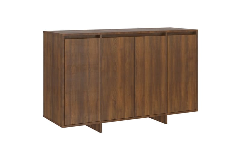 skænk 120x41x75 cm spånplade brun egetræsfarve - Brun - Opbevaring - Opbevaringsmøbler - Skænke & sideboards