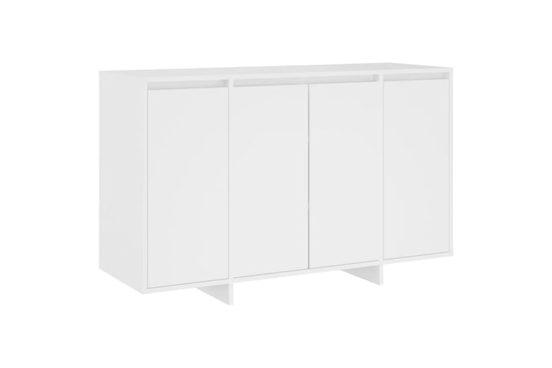 skænk 120x41x75 cm spånplade hvid - Hvid - Opbevaring - Opbevaringsmøbler - Skænke & sideboards