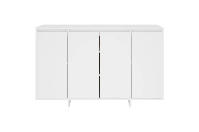 skænk 120x41x75 cm spånplade hvid - Hvid - Opbevaring - Opbevaringsmøbler - Skænke & sideboards