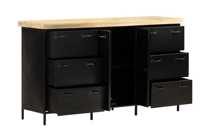 skænk 140x38x76 cm ru mangotræ - Opbevaring - Opbevaringsmøbler - Skænke & sideboards