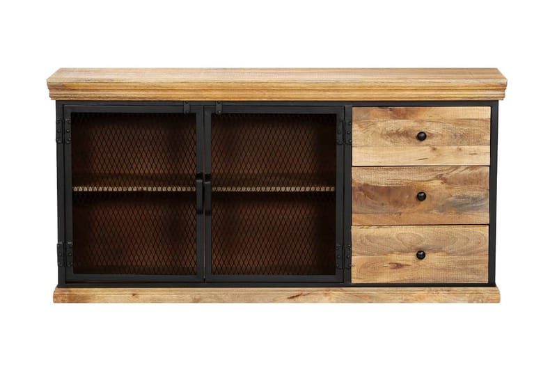 Skænk 150 X 40 X 75 Cm Massivt Mangotræ - Brun - Opbevaring - Opbevaringsmøbler - Skænke & sideboards