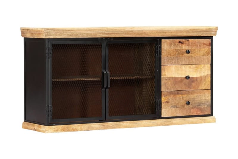 Skænk 150 X 40 X 75 Cm Massivt Mangotræ - Brun - Opbevaring - Opbevaringsmøbler - Skænke & sideboards