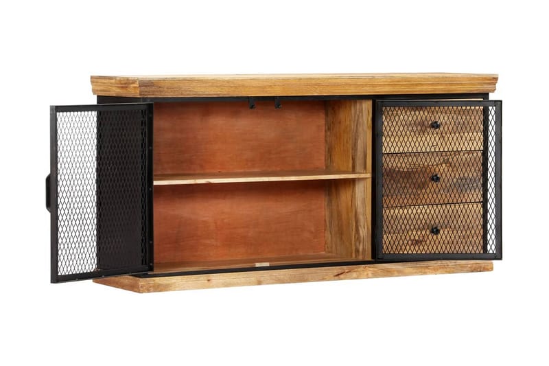 Skænk 150 X 40 X 75 Cm Massivt Mangotræ - Brun - Opbevaring - Opbevaringsmøbler - Skænke & sideboards