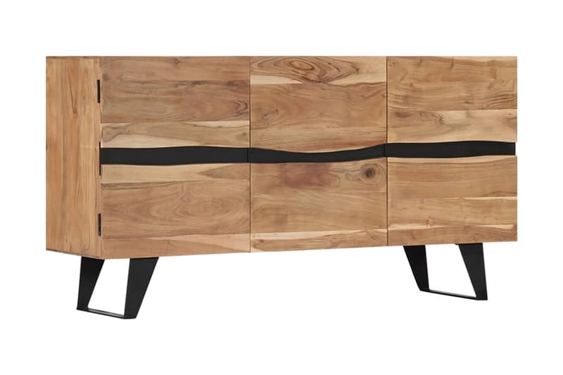 Skænk 150 X 40 X 79 Cm Massivt Akacietræ - Brun - Opbevaring - Opbevaringsmøbler - Skænke & sideboards