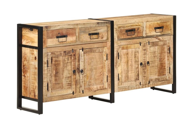 skænk 172x35x80 cm massivt mangotræ - Brun - Opbevaring - Opbevaringsmøbler - Skænke & sideboards