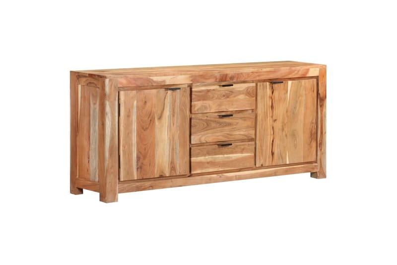 skænk 175x40x75 cm massivt akacietræ - Brun - Opbevaring - Opbevaringsmøbler - Skænke & sideboards