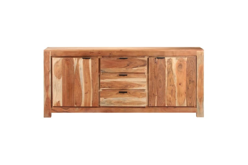 skænk 175x40x75 cm massivt akacietræ - Brun - Opbevaring - Opbevaringsmøbler - Skænke & sideboards