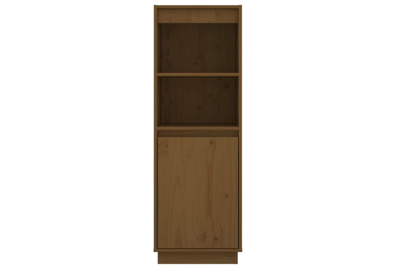 skænk 37x34x110 cm massivt fyrretræ gyldenbrun - Brun - Opbevaring - Opbevaringsmøbler - Skænke & sideboards