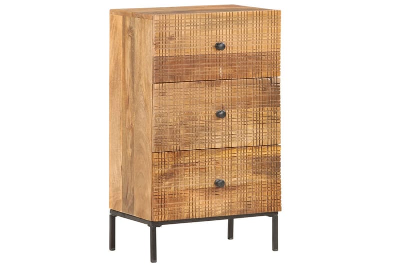 skænk 45x30x75 cm massivt mangotræ - Brun - Opbevaring - Opbevaringsmøbler - Skænke & sideboards