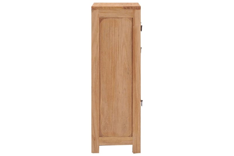 Skænk 50x30x90 cm Massivt Teaktræ - Brun - Opbevaring - Opbevaringsmøbler - Skænke & sideboards