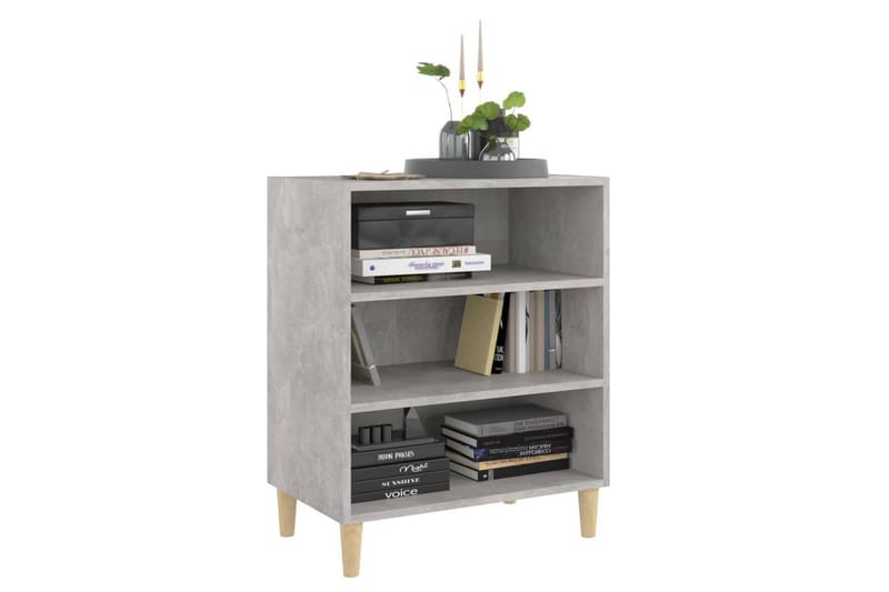 skænk 57x35x70 cm spånplade betongrå - Grå - Opbevaring - Opbevaringsmøbler - Skænke & sideboards