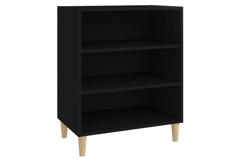 skænk 57x35x70 cm spånplade sort - Sort - Opbevaring - Opbevaringsmøbler - Skænke & sideboards