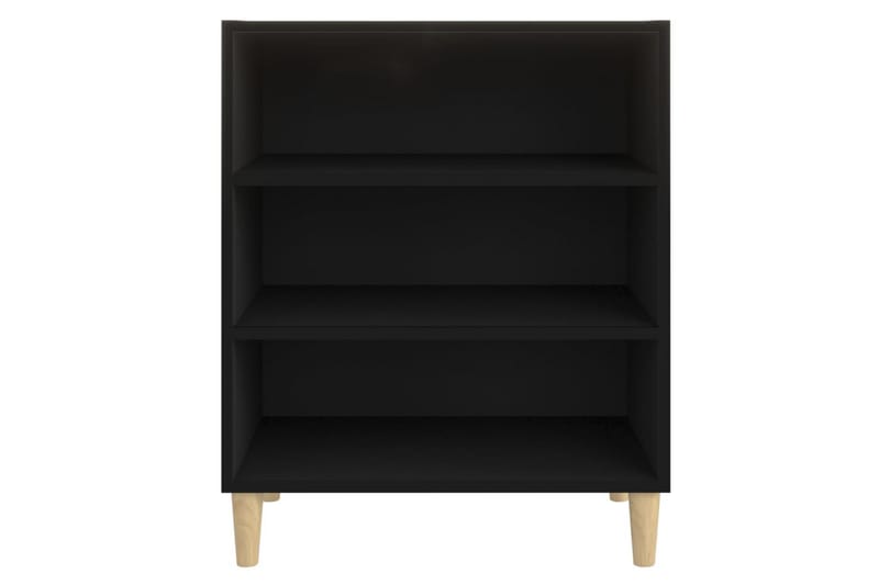 skænk 57x35x70 cm spånplade sort - Sort - Opbevaring - Opbevaringsmøbler - Skænke & sideboards