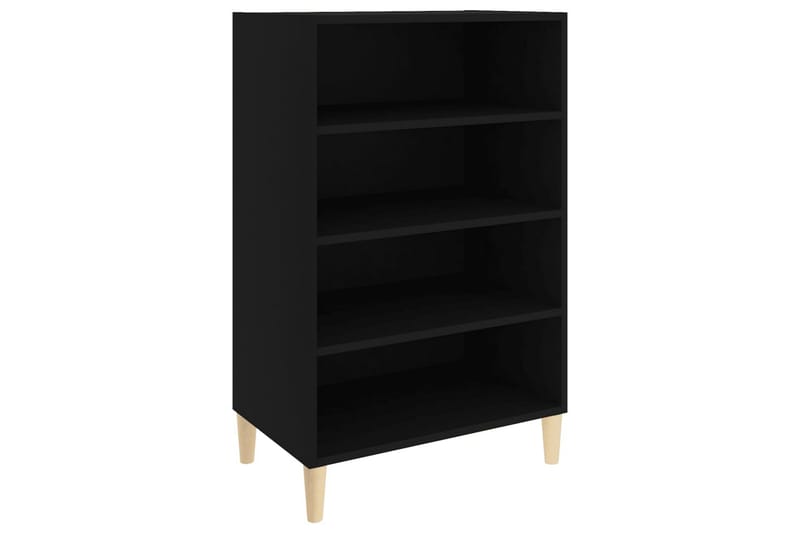 skænk 57x35x90 cm spånplade sort - Sort - Opbevaring - Opbevaringsmøbler - Skænke & sideboards