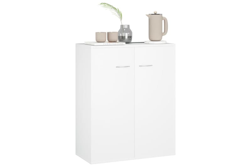 Skænk 60 X 30 X 75 cm Spånplade Hvid - Hvid - Opbevaring - Opbevaringsmøbler - Skænke & sideboards