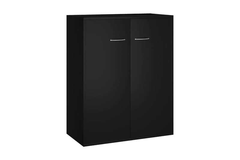 Skænk 60 X 30 X 75 cm Spånplade Sort - Sort - Opbevaring - Opbevaringsmøbler - Skænke & sideboards