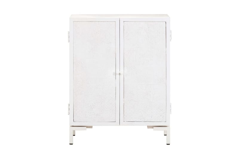 skænk 60x30x76 cm massivt mangotræ - Hvid - Opbevaring - Opbevaringsmøbler - Skænke & sideboards