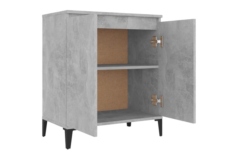 skænk 60x35x70 cm spånplade betongrå - Grå - Opbevaring - Opbevaringsmøbler - Skænke & sideboards