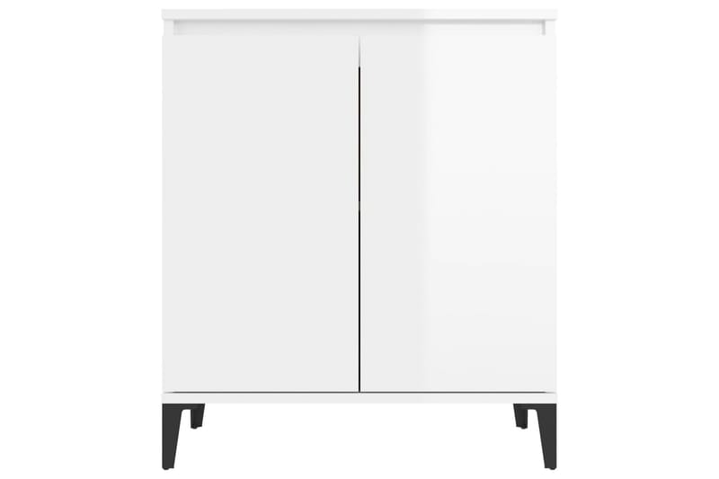 skænk 60x35x70 cm spånplade hvid højglans - Hvid - Opbevaring - Opbevaringsmøbler - Skænke & sideboards