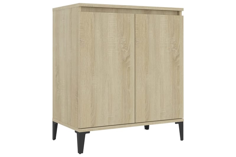 skænk 60x35x70 cm spånplade sonoma-eg - Brun - Opbevaring - Opbevaringsmøbler - Skænke & sideboards