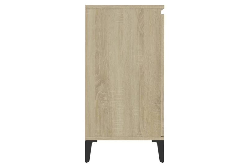 skænk 60x35x70 cm spånplade sonoma-eg - Brun - Opbevaring - Opbevaringsmøbler - Skænke & sideboards