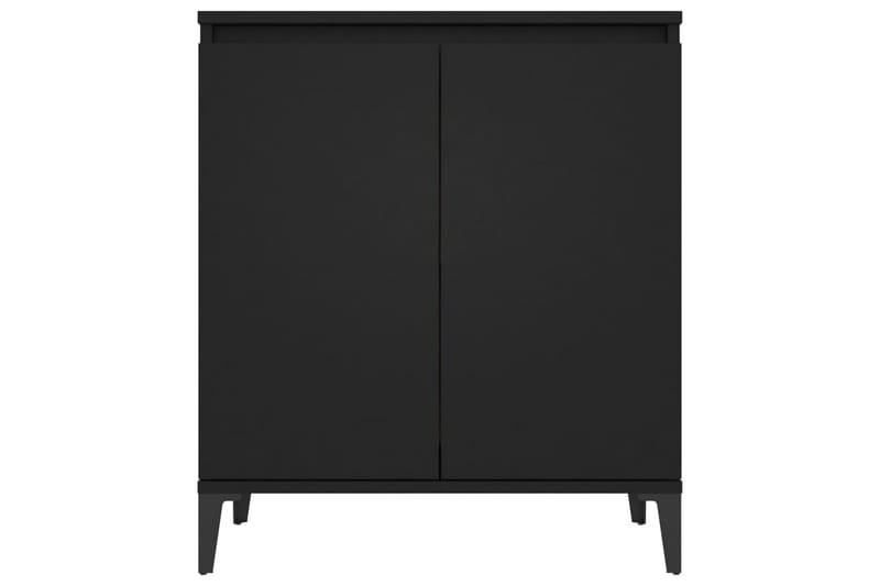 skænk 60x35x70 cm spånplade sort - Sort - Opbevaring - Opbevaringsmøbler - Skænke & sideboards