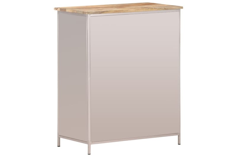 skænk 60x35x75 cm ru mangotræ og jern - Brun - Opbevaring - Opbevaringsmøbler - Skænke & sideboards