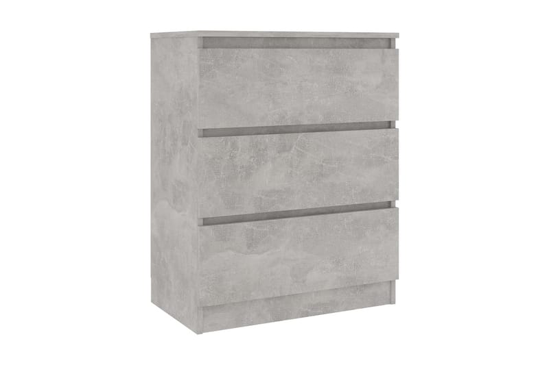 Skænk 60x35x76 cm Spånplade Betongrå - Grå - Opbevaring - Opbevaringsmøbler - Skænke & sideboards