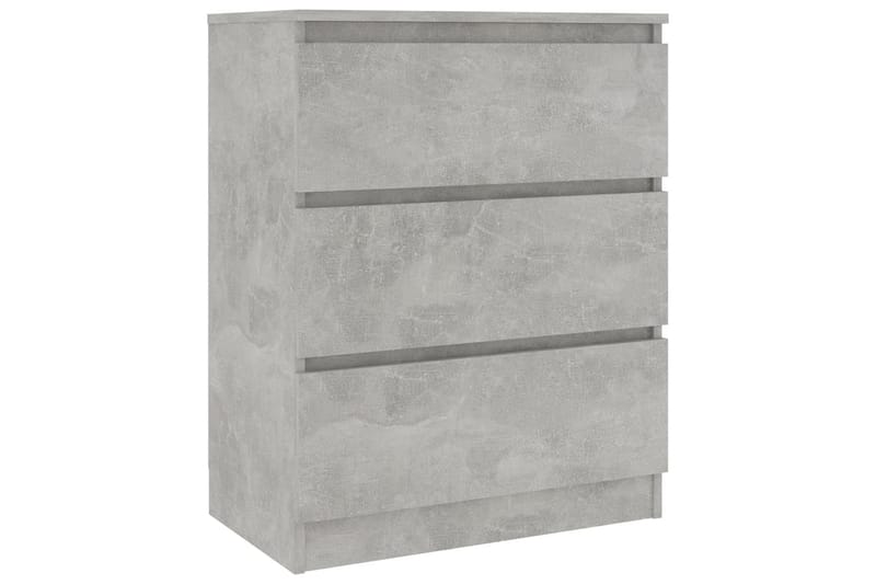 Skænk 60x35x76 cm Spånplade Betongrå - Grå - Opbevaring - Opbevaringsmøbler - Skænke & sideboards