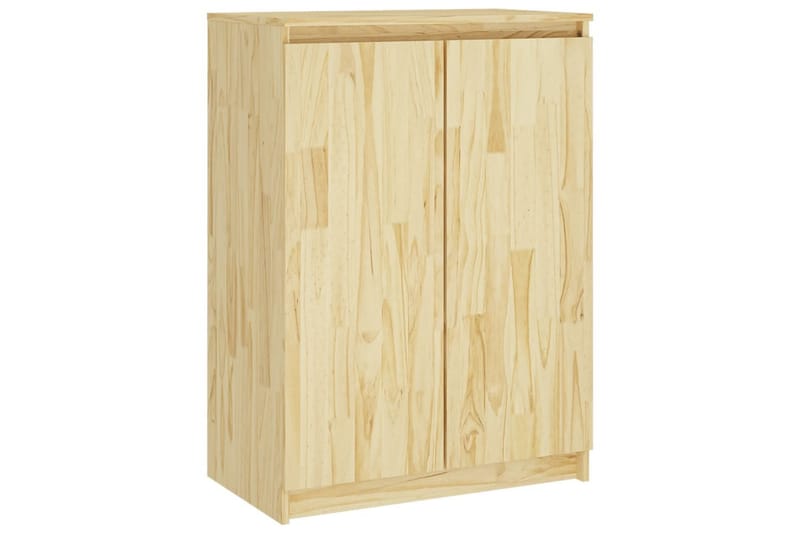 skænk 60x36x84 cm massivt fyrretræ - Brun - Opbevaring - Opbevaringsmøbler - Skænke & sideboards