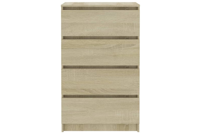 Skænk 70 x 40 x 97 cm spånplade sonoma-eg - Brun - Opbevaring - Opbevaringsmøbler - Skænke & sideboards