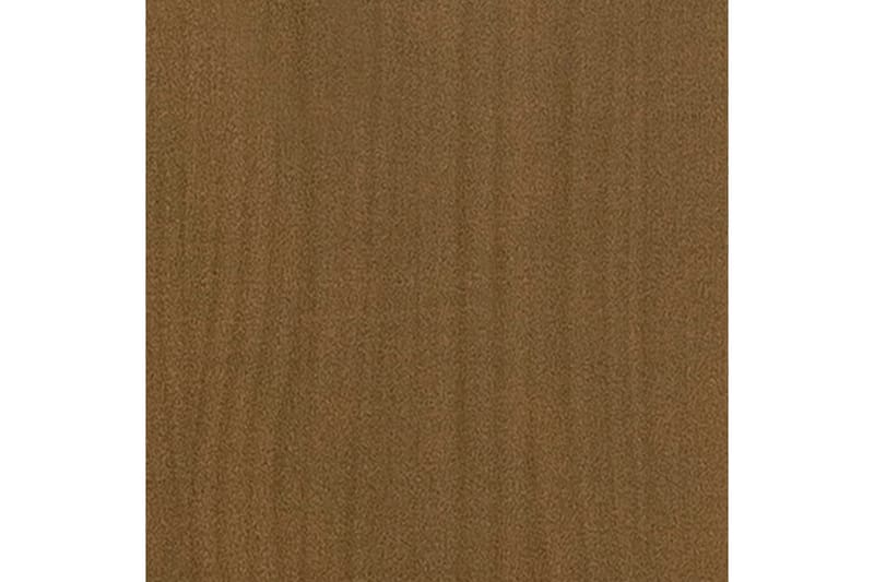 skænk 70x33x76 cm massivt fyrretræ gyldenbrun - Brun - Skænke & sideboards