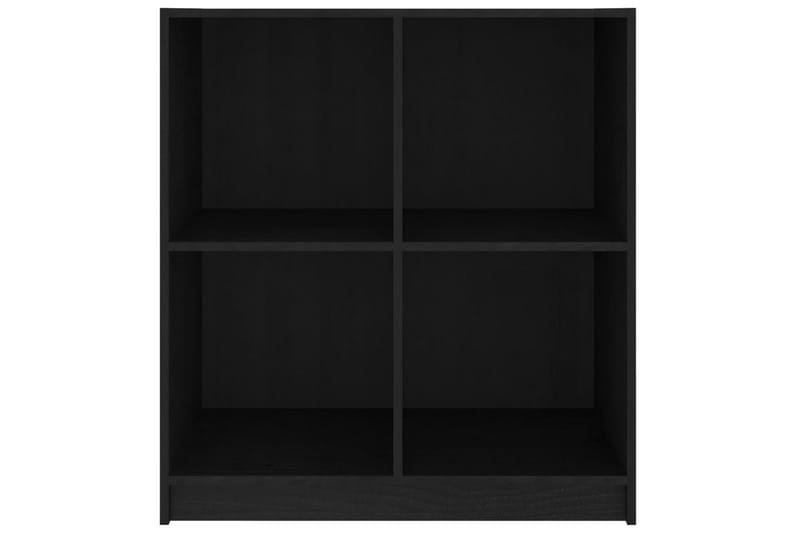 skænk 70x33x76 cm massivt fyrretræ sort - Sort - Opbevaring - Opbevaringsmøbler - Skænke & sideboards