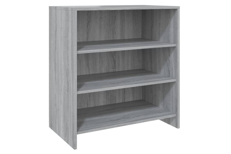 skænk 70x40,5x75 cm spånplade grå sonoma-eg - Grå - Opbevaring - Opbevaringsmøbler - Skænke & sideboards