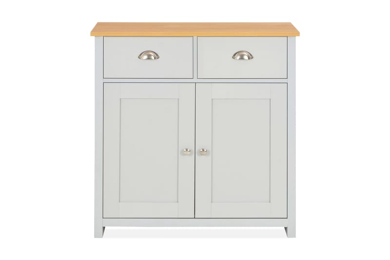 Skænk 79 X 35 X 81 Cm Grå - Grå - Opbevaring - Opbevaringsmøbler - Skænke & sideboards