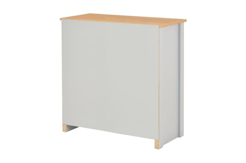 Skænk 79 X 35 X 81 Cm Grå - Grå - Opbevaring - Opbevaringsmøbler - Skænke & sideboards