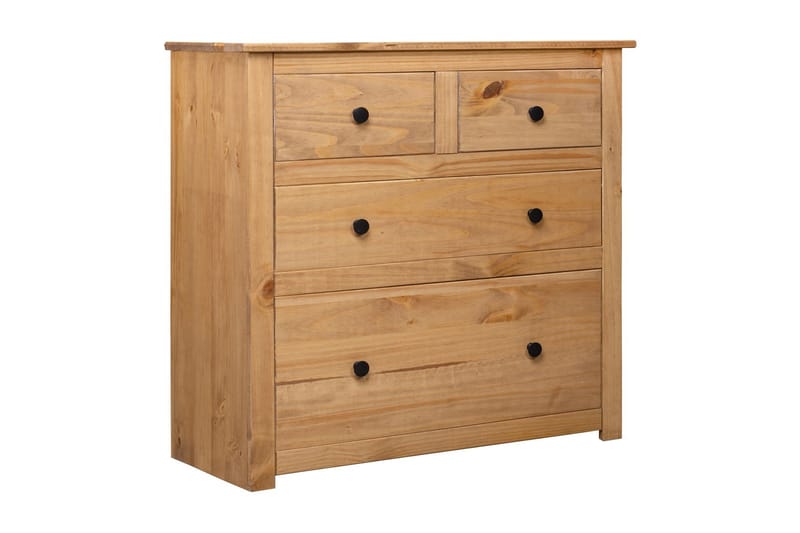 Skænk 80 x 40 x 83 cm fyrretræ Panama - Brun - Opbevaring - Opbevaringsmøbler - Skænke & sideboards