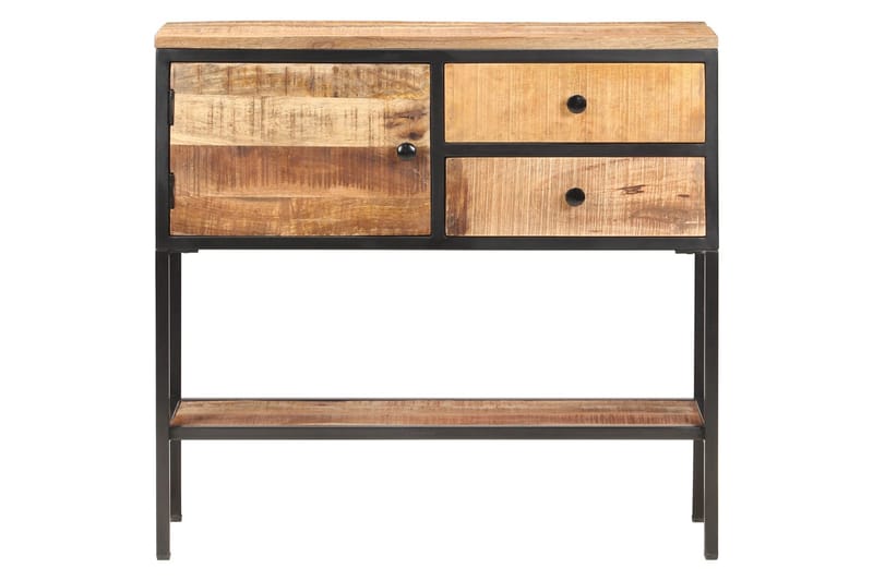 Skænk 85x30x80 cm ru mangotræ - Brun - Opbevaring - Opbevaringsmøbler - Skænke & sideboards