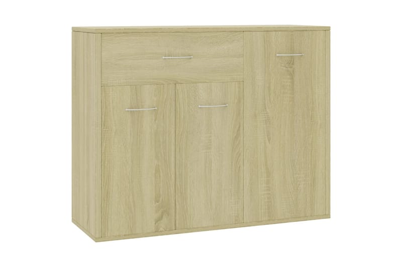 Skænk 88 X 30 X 70 Cm Spånplade Sonoma-Eg - Brun - Opbevaring - Opbevaringsmøbler - Skænke & sideboards